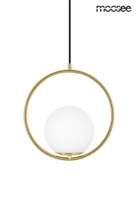 PENDUL AURELIA 25 GOLD, CONFECTIONAT DIN STICLA SI METAL, STIL MODERN