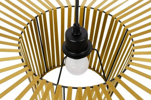 PENDUL CAPELLO FI 140, DIN METAL, AURIU, STIL MODERN - Img 3