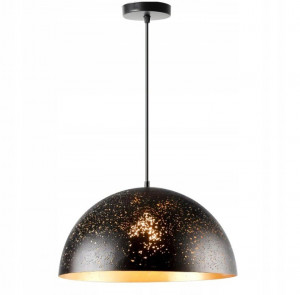 PENDUL EDISON OPENWORK APP232-1CP, 22x30 cm, NEGRU SI AURIU, DIN METAL, STIL MODERN, TU - Img 4