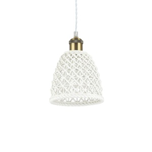 PENDUL LUGANO SP1 D16, ALB, DIN METAL, STIL CLASIC - Img 1
