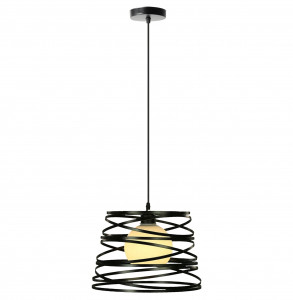 PENDUL METAL LOFT APP201-1CP, 25x33 cm, NEGRU, DIN OTEL SI METAL, STIL MODERN, TU - Img 6