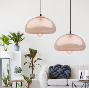 PENDUL MIRROR ROSE GOLD APP321-1CP, 29x15,5 cm, ROZ AURIU, DIN STICLA, STIL MODERN, TU - Img 3
