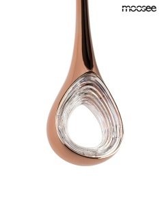 PENDUL MOOSEE VUELO, CUPRU, CONFECTIONAT DIN ALUMINIU SI ACRIL, DESIGN MODERN ELEGANT - Img 4