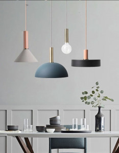 PENDUL OSTI A WHITE / GOLD APP106-1CP, 5x100 cm, ALB, DIN ALUMINIU, STIL MODERN, TU - Img 6