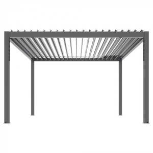 PERGOLE DE TERASA LUX 3X4M, ANTRACIT, CU LED, ACOPERIS ELECTRIC - Img 5