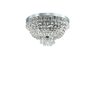 PLAFONIERA CAESAR PL5, CROM, DESIGN CLASIC, IDEAL LUX