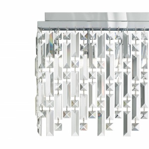 PLAFONIERA ELISIR PL6 CROMO STIL MODERN IDEAL LUX - Img 2
