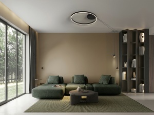 PLAFONIERA LED CONIC 81CM, REALIZATA DIN METAL SI ACRIL, ARTIM GROUP SELECTION