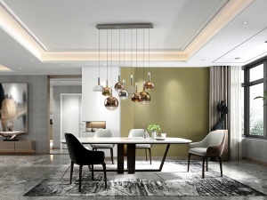 PLAFONIERA/LUSTRA CHARLIZE 110CM, REALIZATA DIN METAL SI STICLA, FINISAJ DIVERSE CULORI, STIL MODERN - Img 2
