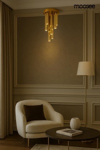 PLAFONIERA ORGANO 20, AURIE, CONFECTIONATA DIN METAL, STIL MODERN
