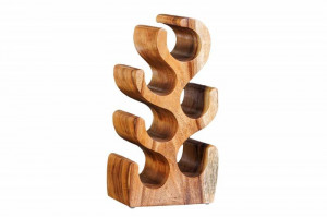 RAFT ORGANIZATOR 50CM, ARTE, LEMN MASIV, DESIGN MODERN, COD 43302 - Img 6