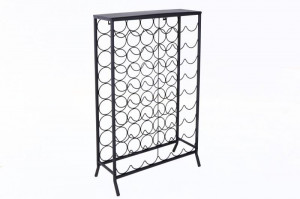 RAFT/SUPORT DEPOZITARE STICLE, STORAGE 100CM, COD 40861, DIN METAL, STIL INDUSTRIAL - Img 6