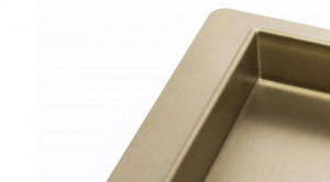 RIGOLA DUS, REA NEO PURE, 70 CM, GOLD, DESIGN MODERN, CALITATE SUPERIOARA, REA - Img 3