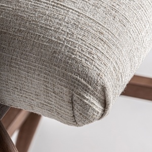 SCAUN DE BAR DOUZE 97CM, DIN METAL, LEMN SI TEXTIL, STIL MODERN, VICAL HOME - Img 8