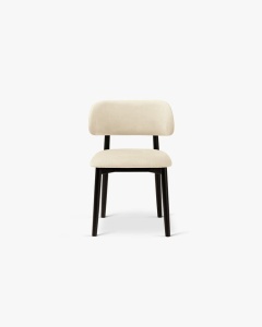 SCAUN DINING/BIROU EVAN, FILDES, TAPITAT CU TAPITERIE DIN TEXTIL CATIFEA MAGIC VELVET SI LEMN MASIV, MICADONI - Img 3