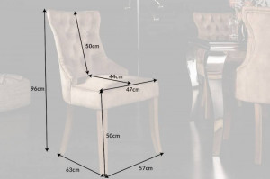 SCAUN DINING, CASTLE, DIN CATIFEA MARO SI LEMN, DESIGN CLASIC, ARTIM GROUP SELECTION - Img 7