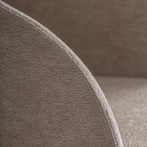 SCAUN DINING LUPIN, DIN LEMN DE FRASIN SI TEXTIL, CULOARE BEJ/MARO, DESIGN CONTEMPORAN, VICAL HOME - Img 5
