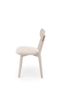 SCAUN DINING STIL BUGGI 2, CASMIR, CONFECTIONAT DIN LEMN MASIV DE FAG SI TAPITERIE DIN TEXTIL CURIO, STIL MODERN - Img 5
