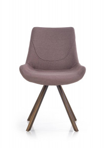 SCAUN DINING STIL K290, GRI/BRONZ, CU TAPITERIE DIN STOFA SI PICIOARE DIN METAL, STIL MODERN - Img 6