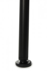 SCAUN DINING/TERASA CASTERIA, NEGRU, DIN POLIPROPILENA SI METAL, STIL MODERN - Img 8