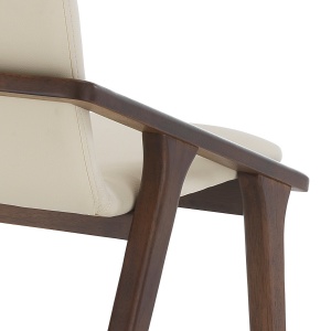 SCAUN ELEGANT, GEMMA, DIN LEMN MASIV SI PIELE ECO, ARTIM GROUP SELECTION - Img 6