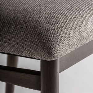SCAUN ELEGANT LAIVES, DIN LEMN DE FRASIN MARO SI TEXTIL, DESIGN CONTEMPORAN, VICAL HOME - Img 5