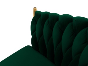 SCAUN EXCLUSIVIST SHIRLEY VERDE, TAPITERIE DIN CATIFEA SI AURIU, STIL MODERN, ARTIM GROUP SELECTION - Img 3