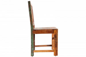 SCAUN, JAKARTA 95CM, DIN LEMN RECICLAT, MULTICOLOR, STIL RETRO, ARTIM GROUP SELECTION - Img 2