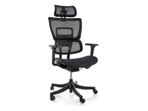 SCAUN OFFICE, ERGONOMIC, WINNER LUX NEGRU, MULTIBLOCK, CU BRATE 4D AJUSTABILE, STIL MODERN