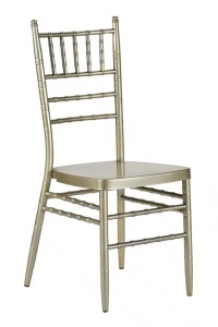 SCAUN PENTRU EVENIMENTE, CHIAVARI AMERICAN, CU PERINITA, DIN MATERIAL PLASTIC FOARTE REZISTENT, SAMPANIE, STIVUIBIL - Img 5