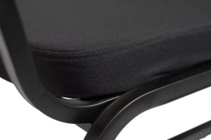 SCAUN PENTRU SALA EVENIMENTE/CONFERINTA, LUXURY, DE CULOARE NEAGRA - Img 3