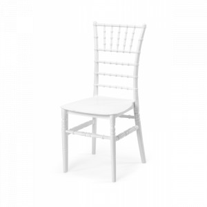 SCAUN PENTRU SALI DE EVENIMENTE CHIAVARI TIFFANY, ALB, MEX