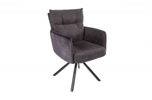 SCAUN ROTATIV, DINING/LIVING, BIG GEORGE, ANTRACIT, STIL MODERN, ARTIM GROUP SELECTION - Img 2