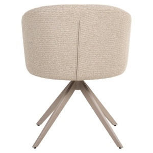 SCAUN ROTATIV OLIVIA BISCOTTI, S4788, CONFECTIONAT DIN METAL, SPUMA SI 100% POLIESTER, RICHMOND INTERIORS - Img 2