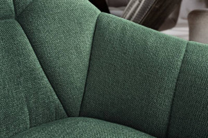 SCAUN ROTATIV, PAPILLON, TEXTIL VERDE INCHIS, STIL RETRO, ARTIM GROUP SELECTION - Img 6