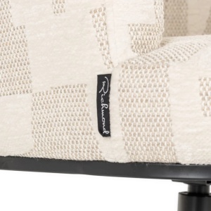 SCAUN ROTATIV SWIVEL CHEYENNE BEJ GRAFFIC S4749, CONFECTIONAT DIN 100% POLIESTER, ALUMINIU, SPUMA, METAL, PLASTIC SI PLACAJ RICHMOND INTERIORS - Img 4