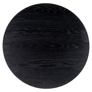 SET 2 MASUTE DE CAFEA JAZZ 211209, CONFECTIONATE DIN FURNIR, MDF SI METAL, CULOAREA NEGRU, STIL MODERN - Img 2