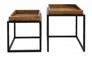 SET 2 MASUTE DE CAFEA, SHEESHAM, COD 42539, DESIGN MODERN - Img 6