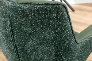 SET 2 SCAUNE ROTATIVE 180 GRADE, LE GRAND, MATERIAL CHENILLE, PIELE ECO SI PICIOARE DIN METAL, ARTIM GROUP SELECTION - Img 6