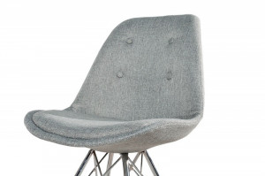 SET 4 SCAUNE GRI SCANDINAVIA RETRO 36092 DESIGN SCANDINAV - Img 4
