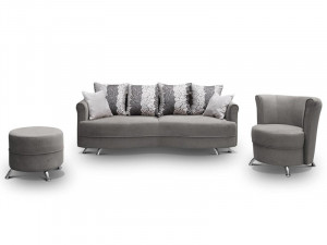 SET BETIS CANAPEA+ FOTOLIU + POUF DIVERSE NUANTE - Img 4