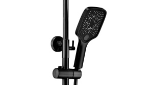 SET DE DUS REA ROB CU TERMOSTAT, NEGRU, DIN ALAMA, CALITATE SUPERIOARA - Img 4