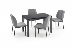 SET DINING - MASA EXTENSIBILA JASPER, 110/170 CM+ 4 SCAUNE , STIL MODERN - Img 2