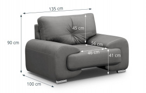 SET LIVING DEOSEBIT, OMEGA LUX, DIN TEXTIL FOARTE FIN DE DIVERSE CULOARI, CONFORT SPORIT - Img 6