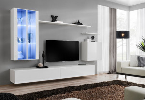 SET LIVING MODULAR CU LED SWITCH 12, WW SW12, STIL MODERN, ASM