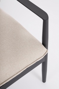 SET LOUNGE DE GRADINA/TERASA NEBULA, CONFECTIONAT DIN ALUMINIU SI TEXTIL, STIL MODERN - Img 3