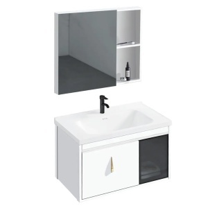 SET MOBILIER DE BAIE CU LAVOAR, PARIS 60CM, JUST IN COLLECTION - Img 4
