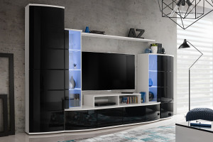 SET MODULAR LIVING LEAVE, CU ILUMINARE LED, WZ LV, STIL MODERN, ASM