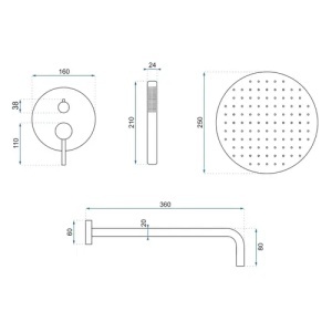 SET PENTRU DUS REA LUNGO GRIP GREY + BOX, CALITATE SUPERIOARA - Img 7