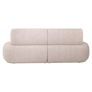 SOFA LIVING SORROBON, DIN METAL, LEMN SI TEXTIL, DE CULOARE MARO, DESIGN MODERN - Img 10